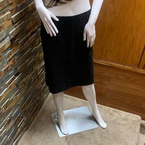 Fendi Black Pencil Skirt
